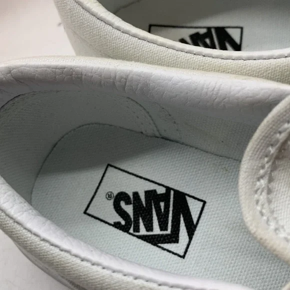 Vans off The Wall White slip on loafer Sz 1.5 - Picture 4 of 9